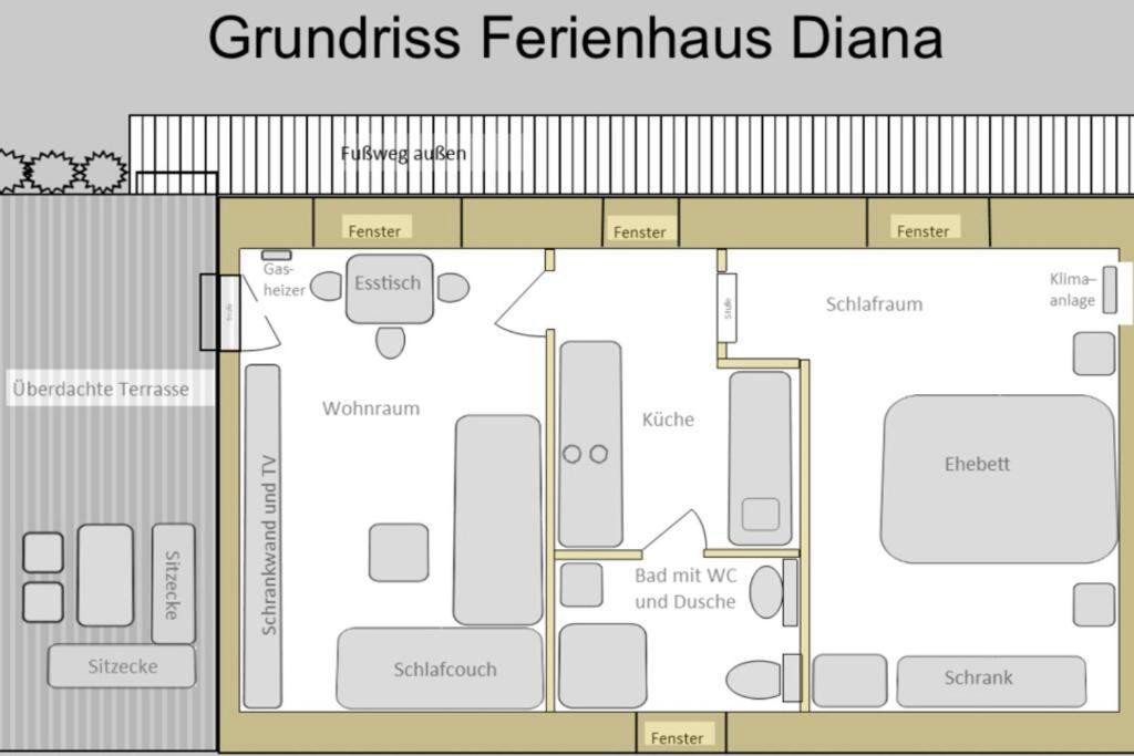 Ferienhaus Diana Im Harz Mansfeld Zewnętrze zdjęcie